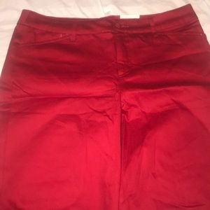 RUMBA RED EASY SLIP THROUGH HIP AND THEIGH SHORTS